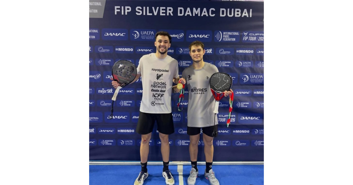 Felipe Calleja y Facundo Dametto, campeones del FIP Silver de Dubai